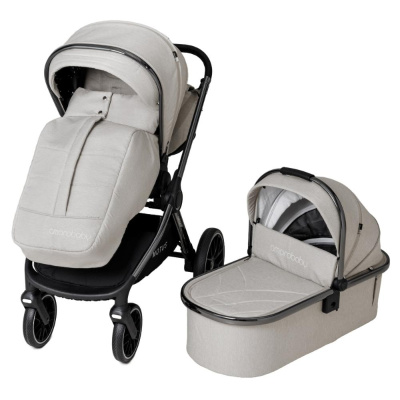 Коляска 2 в 1 Amarobaby Motus белый 01